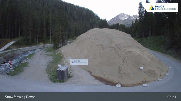 Archiv Foto Webcam Davos - Flüelatal