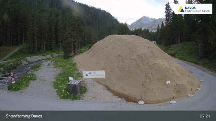 Archiv Foto Webcam Davos - Flüelatal