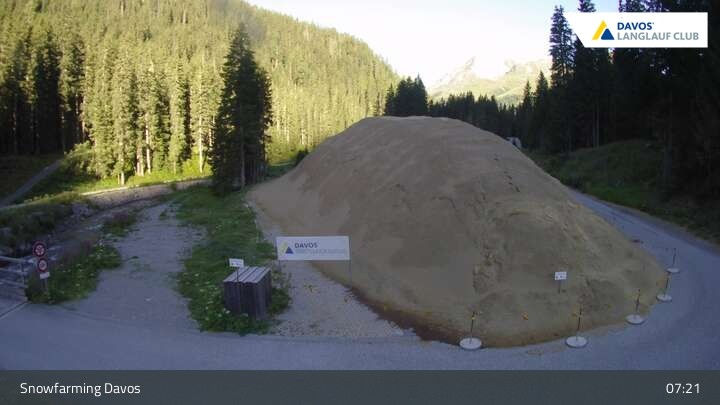 Archiv Foto Webcam Davos - Flüelatal