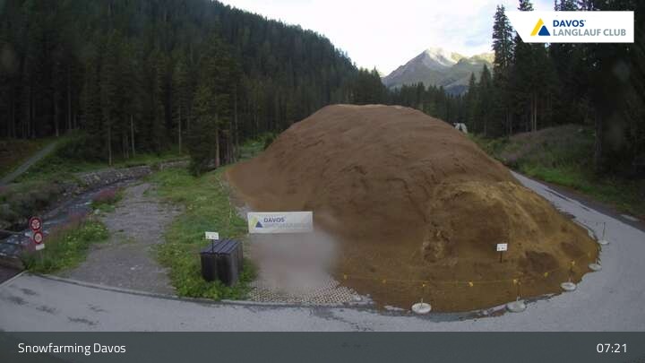 Archiv Foto Webcam Davos - Flüelatal