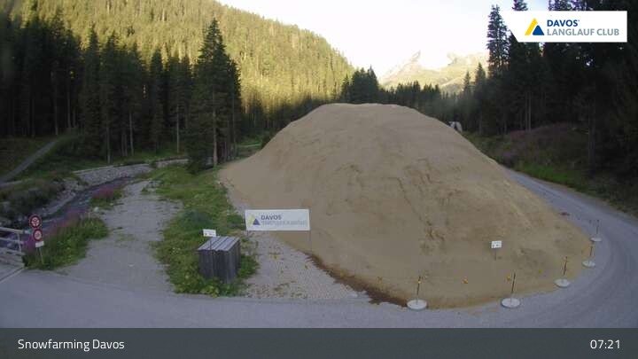 Archiv Foto Webcam Davos - Flüelatal