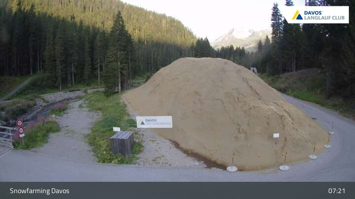 Archiv Foto Webcam Davos - Flüelatal