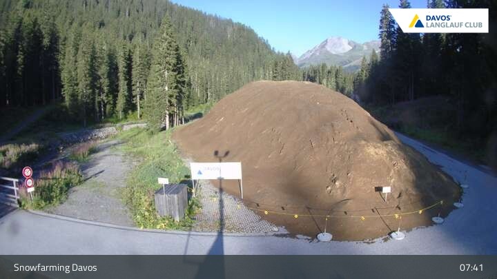 Archiv Foto Webcam Davos - Flüelatal