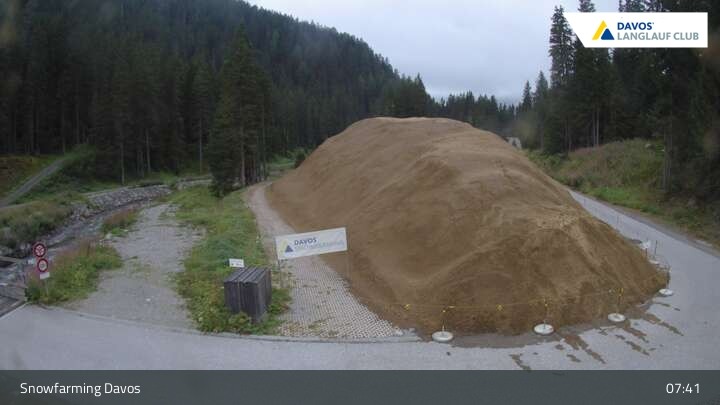 Archiv Foto Webcam Davos - Flüelatal