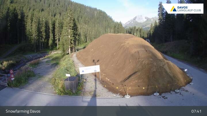 Archiv Foto Webcam Davos - Flüelatal