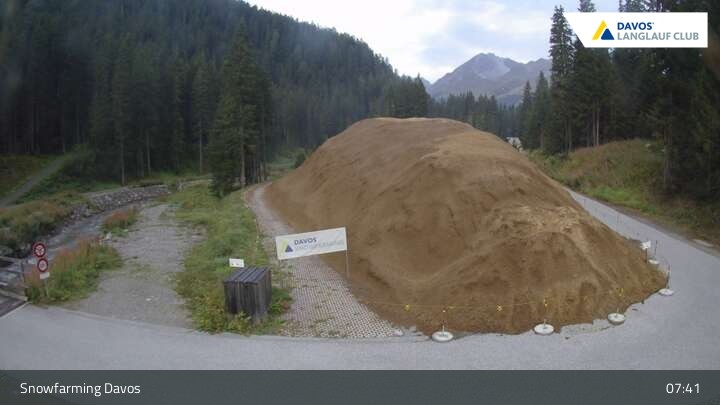 Archiv Foto Webcam Davos - Flüelatal