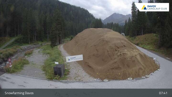 Archiv Foto Webcam Davos - Flüelatal