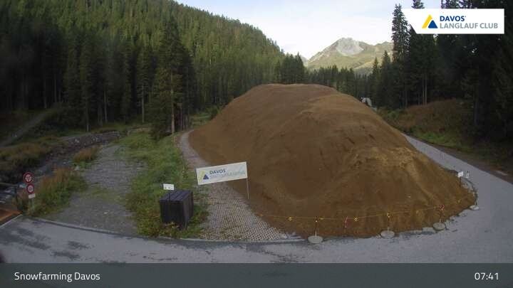 Archiv Foto Webcam Davos - Flüelatal