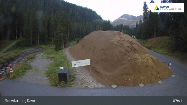 Archiv Foto Webcam Davos - Flüelatal