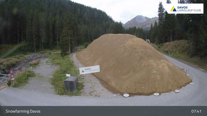 Archiv Foto Webcam Davos - Flüelatal