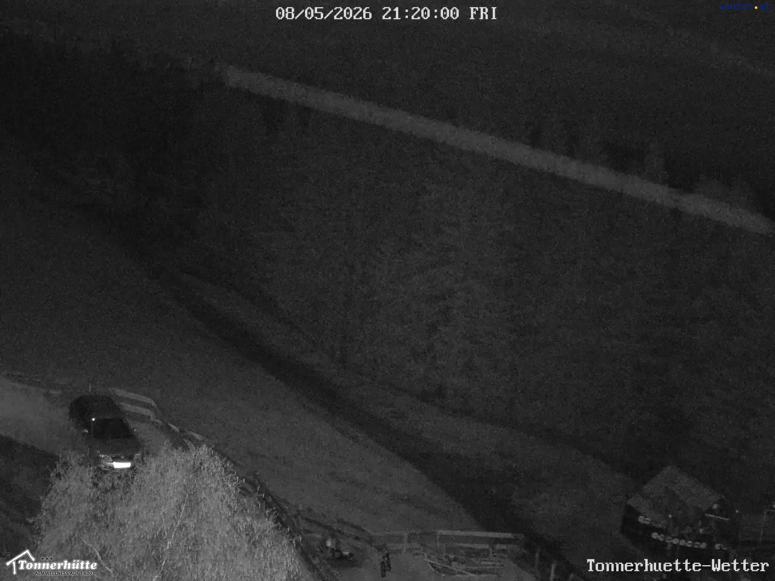 Archived image Webcam mountain hut Tonnerhütte, Styria