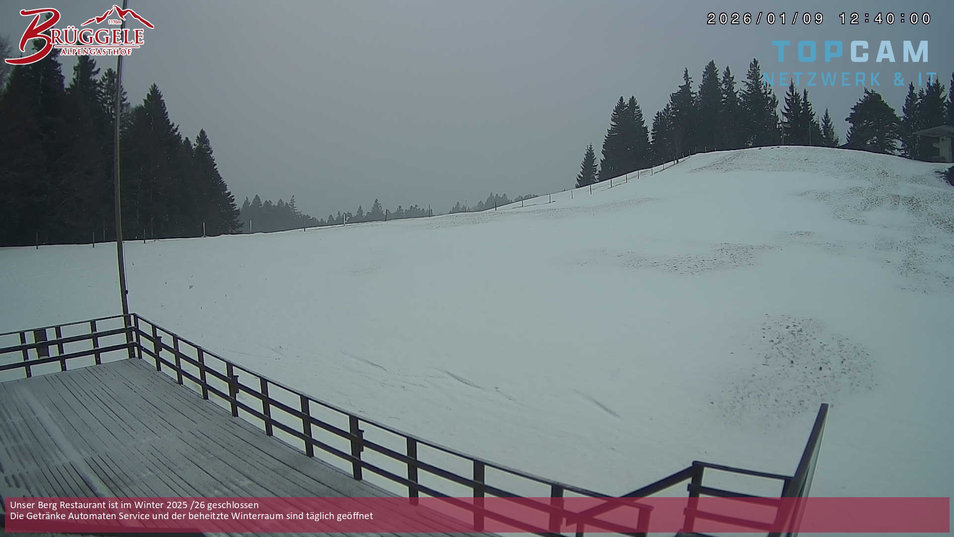 Archiv Foto Webcam Alberschwende, Alpengasthof Brüggele