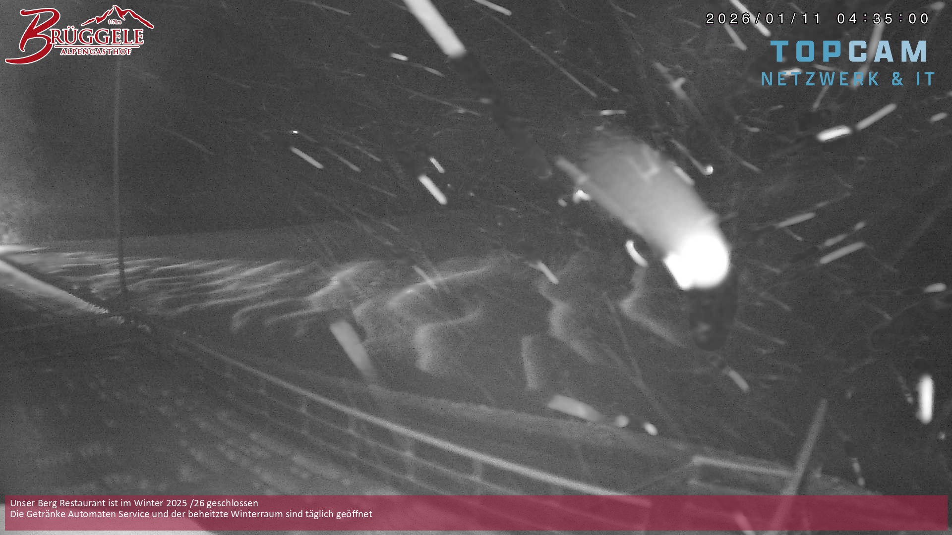 Archiv Foto Webcam Alberschwende, Alpengasthof Brüggele