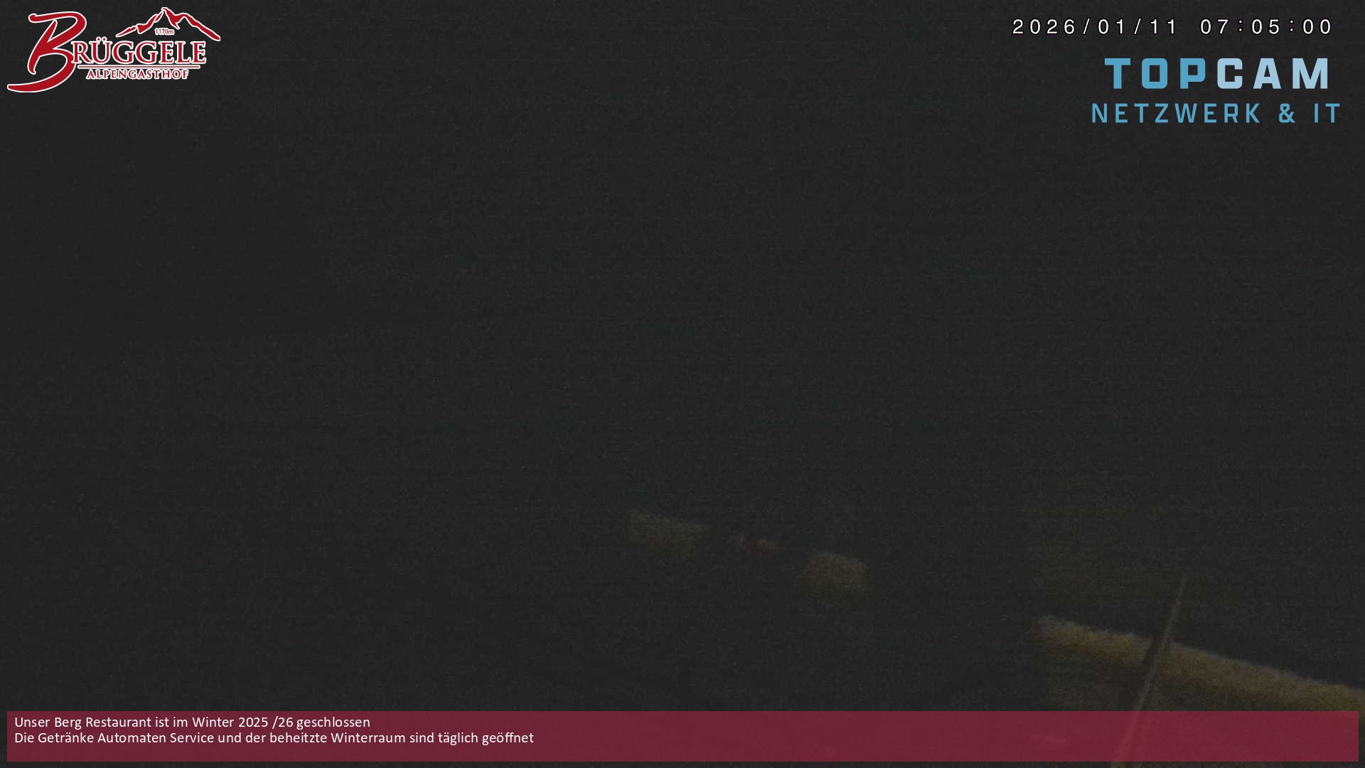 Archiv Foto Webcam Alberschwende, Alpengasthof Brüggele