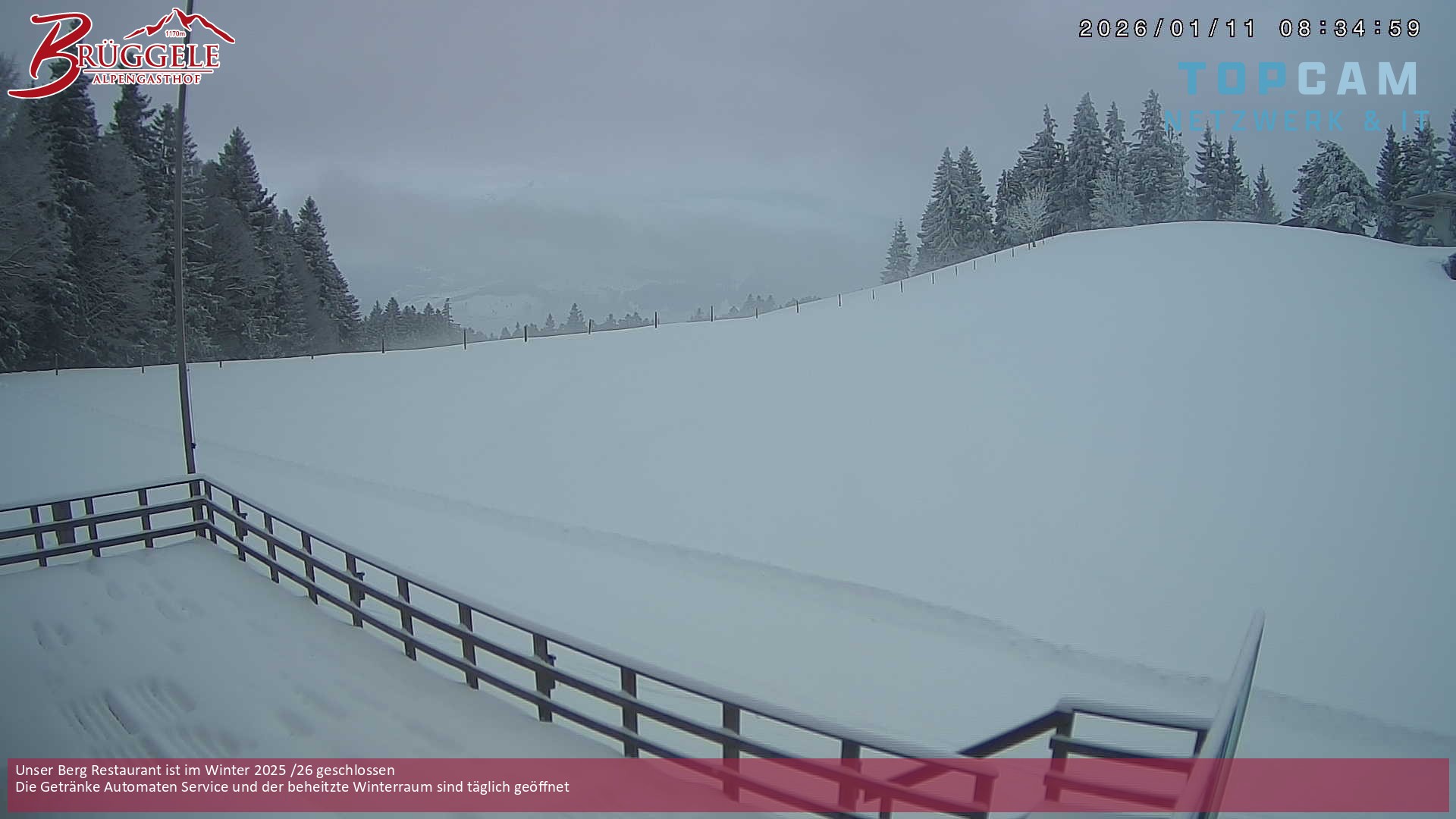 Archiv Foto Webcam Alberschwende, Alpengasthof Brüggele