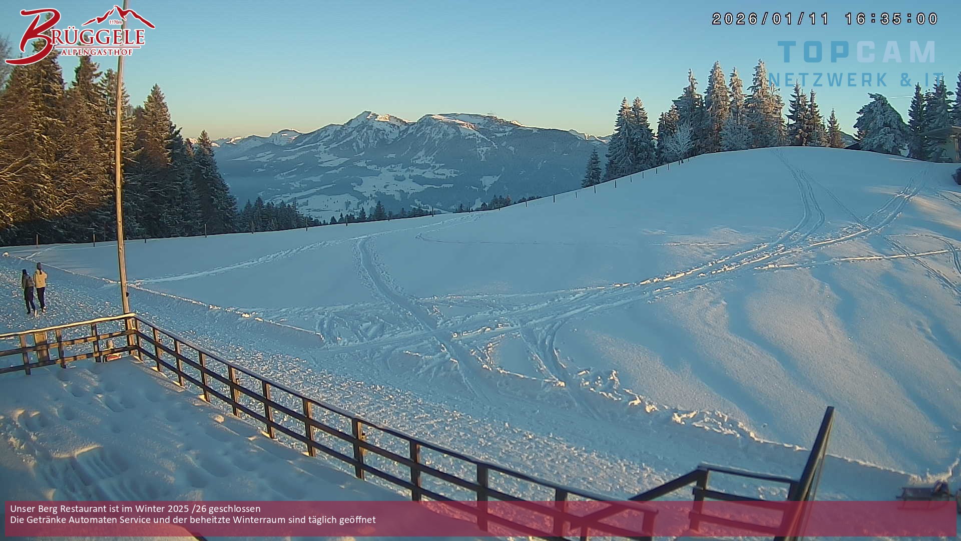 Archiv Foto Webcam Alberschwende, Alpengasthof Brüggele