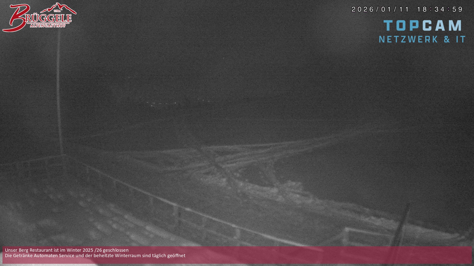 Archiv Foto Webcam Alberschwende, Alpengasthof Brüggele