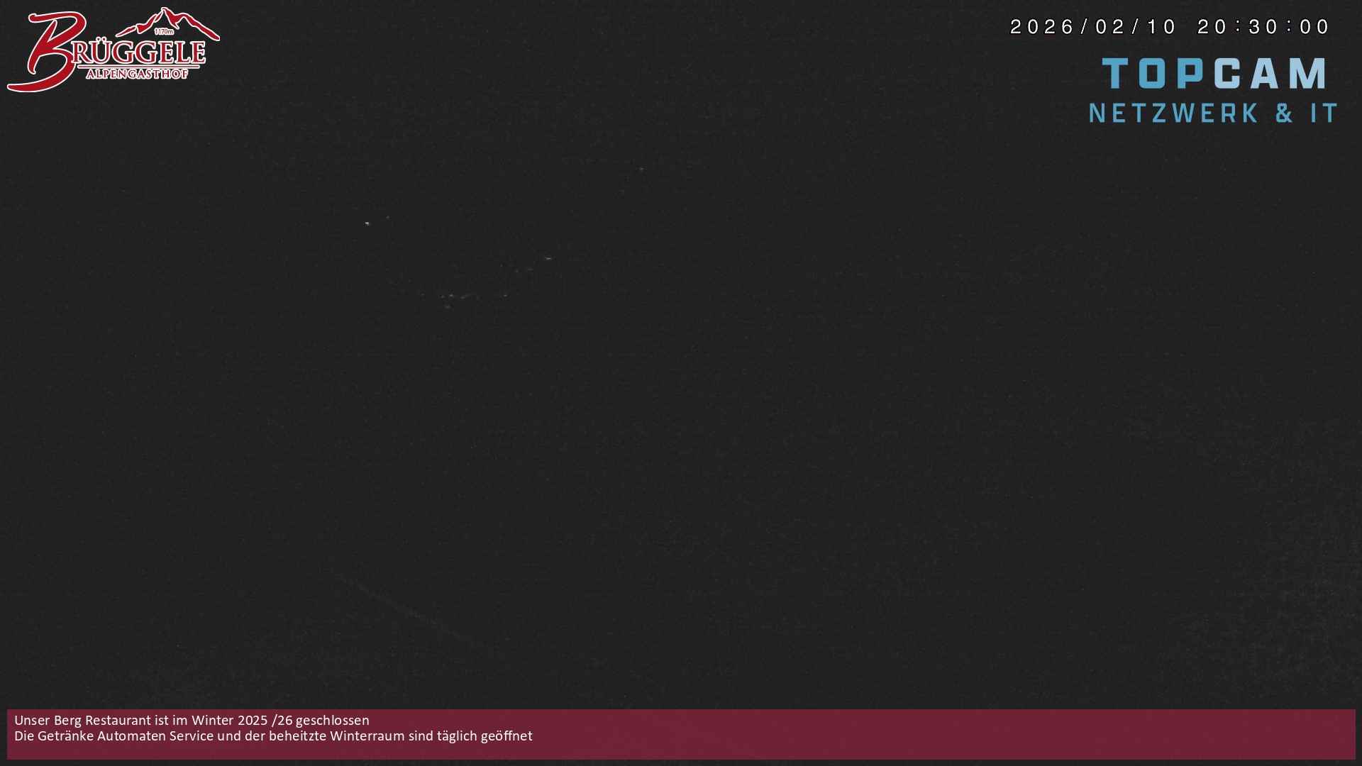 Archiv Foto Webcam Alberschwende, Alpengasthof Brüggele