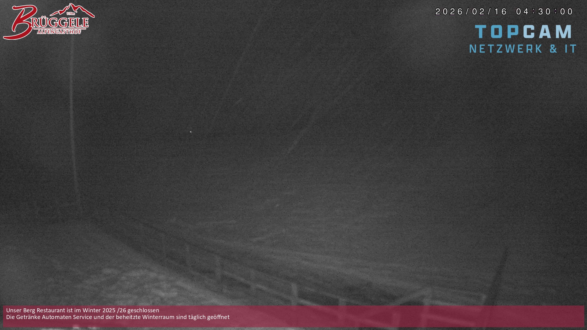 Archiv Foto Webcam Alberschwende, Alpengasthof Brüggele