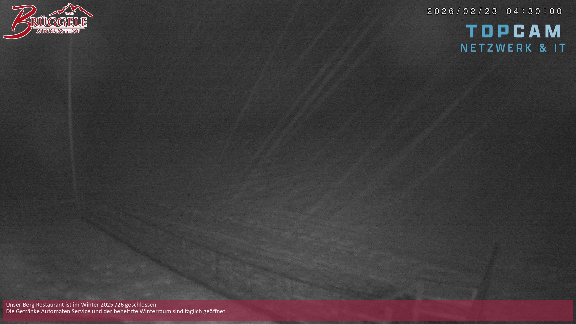 Archiv Foto Webcam Alberschwende, Alpengasthof Brüggele