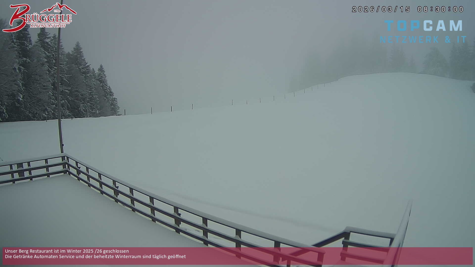 Archiv Foto Webcam Alberschwende, Alpengasthof Brüggele