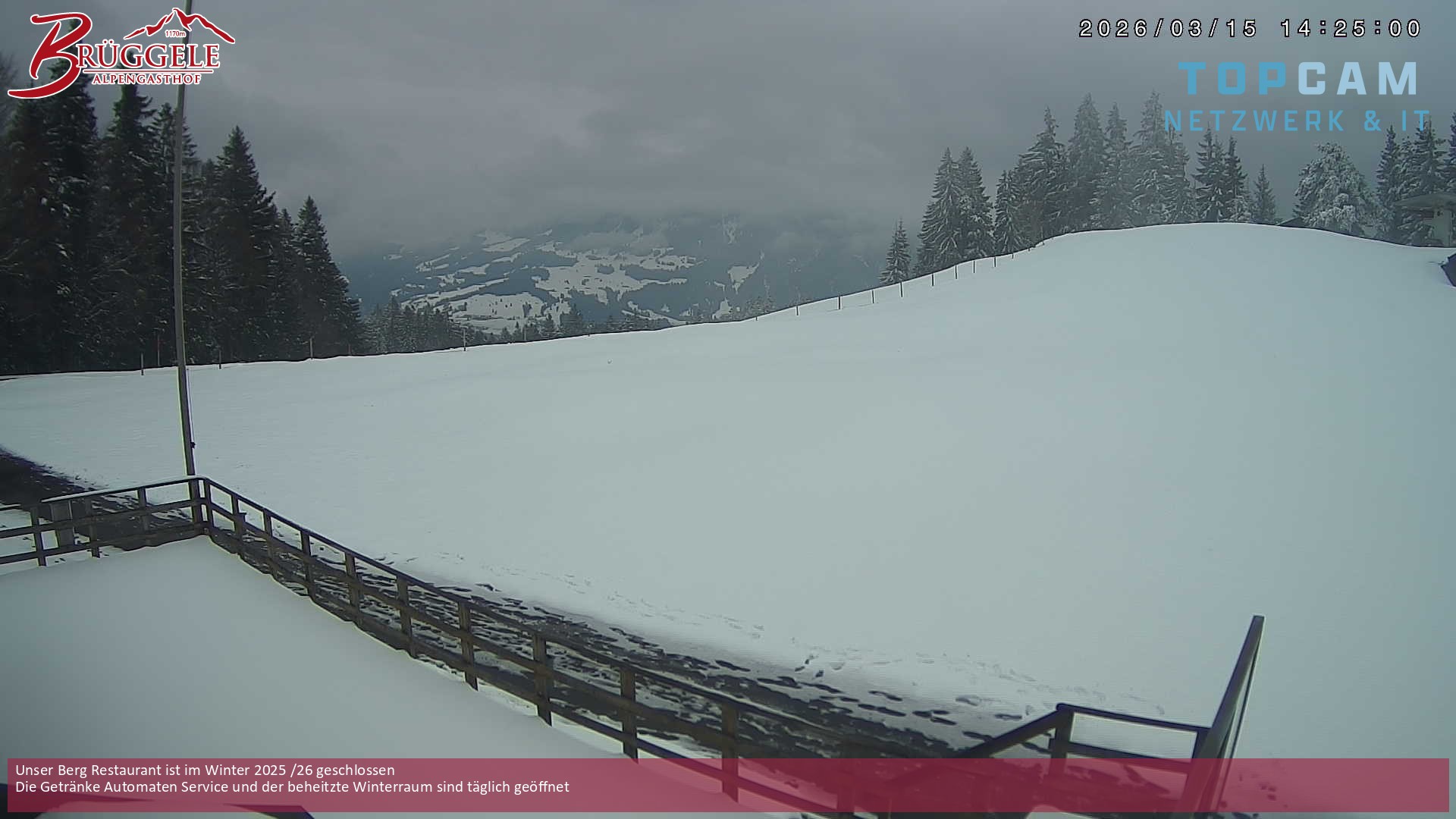 Archiv Foto Webcam Alberschwende, Alpengasthof Brüggele