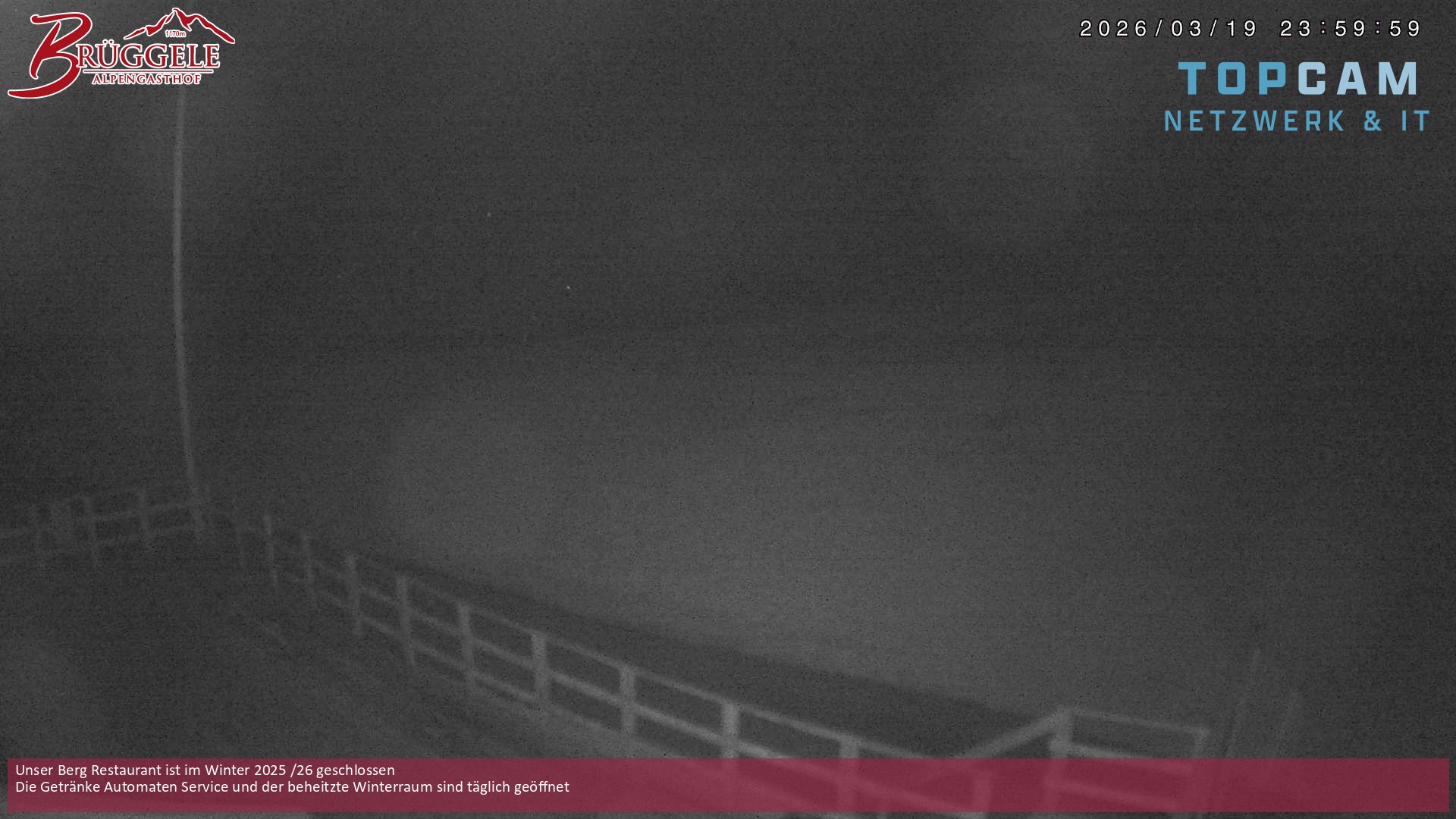 Archiv Foto Webcam Alberschwende, Alpengasthof Brüggele