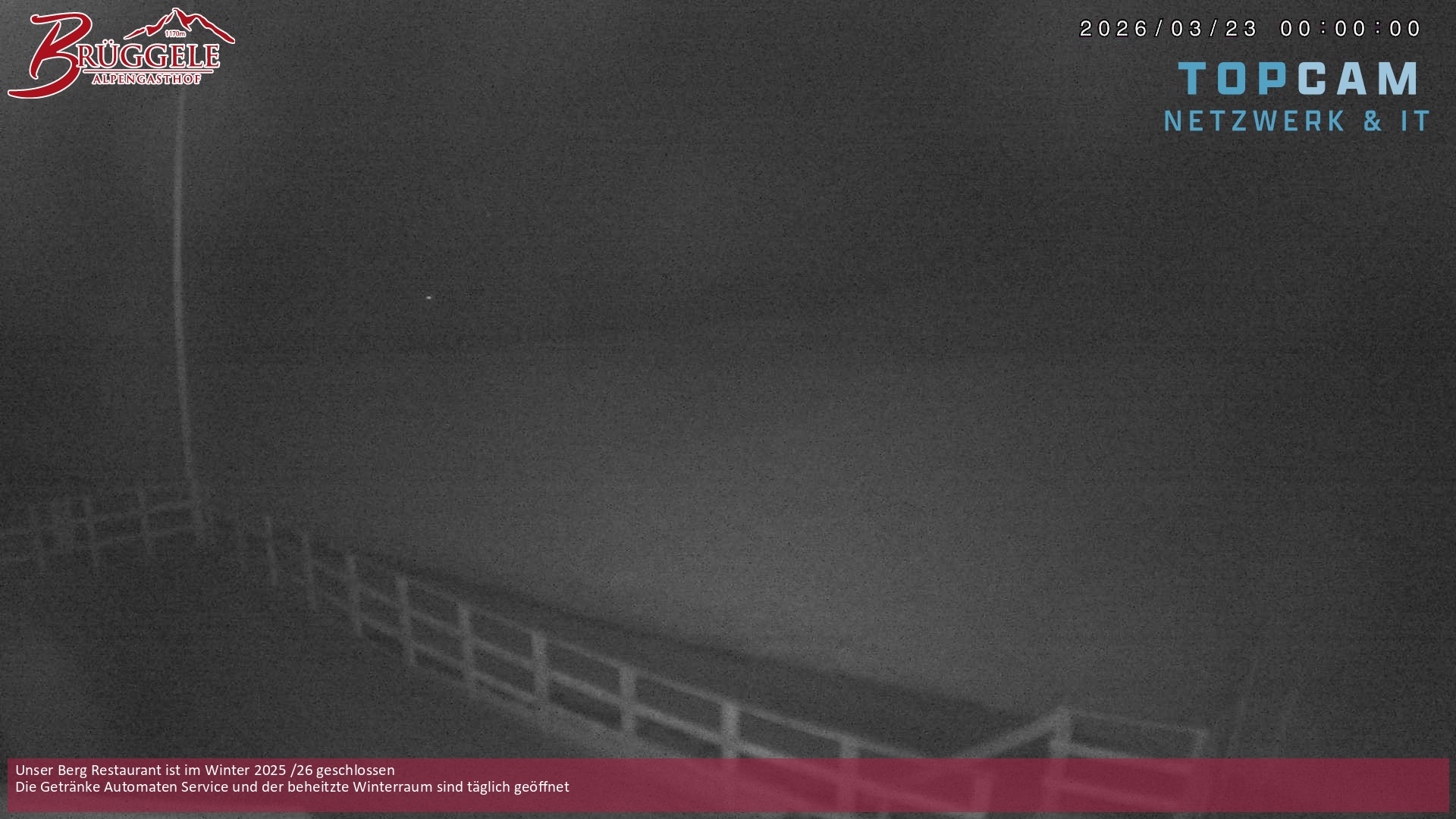 Archiv Foto Webcam Alberschwende, Alpengasthof Brüggele