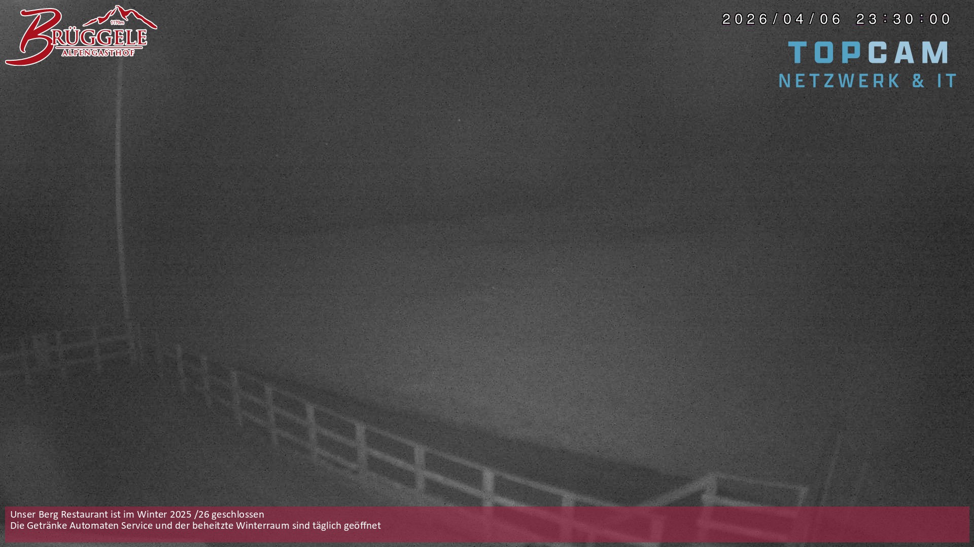 Archiv Foto Webcam Alberschwende, Alpengasthof Brüggele