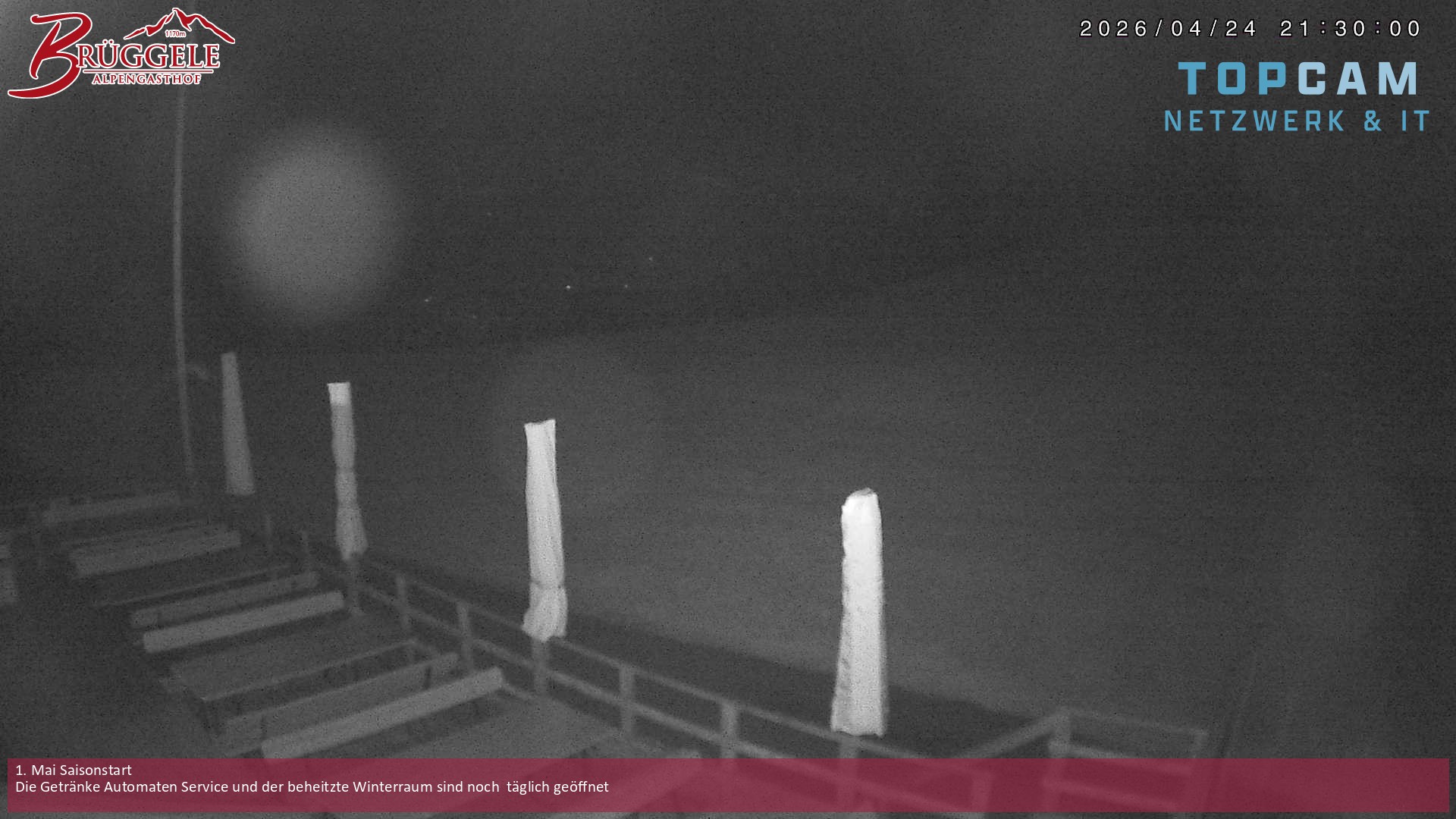 Archiv Foto Webcam Alberschwende, Alpengasthof Brüggele