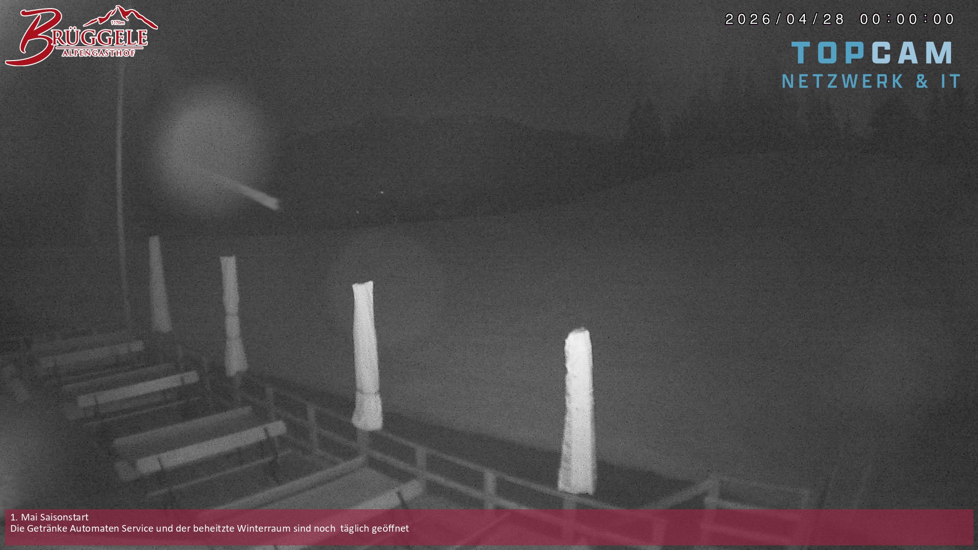 Archiv Foto Webcam Alberschwende, Alpengasthof Brüggele