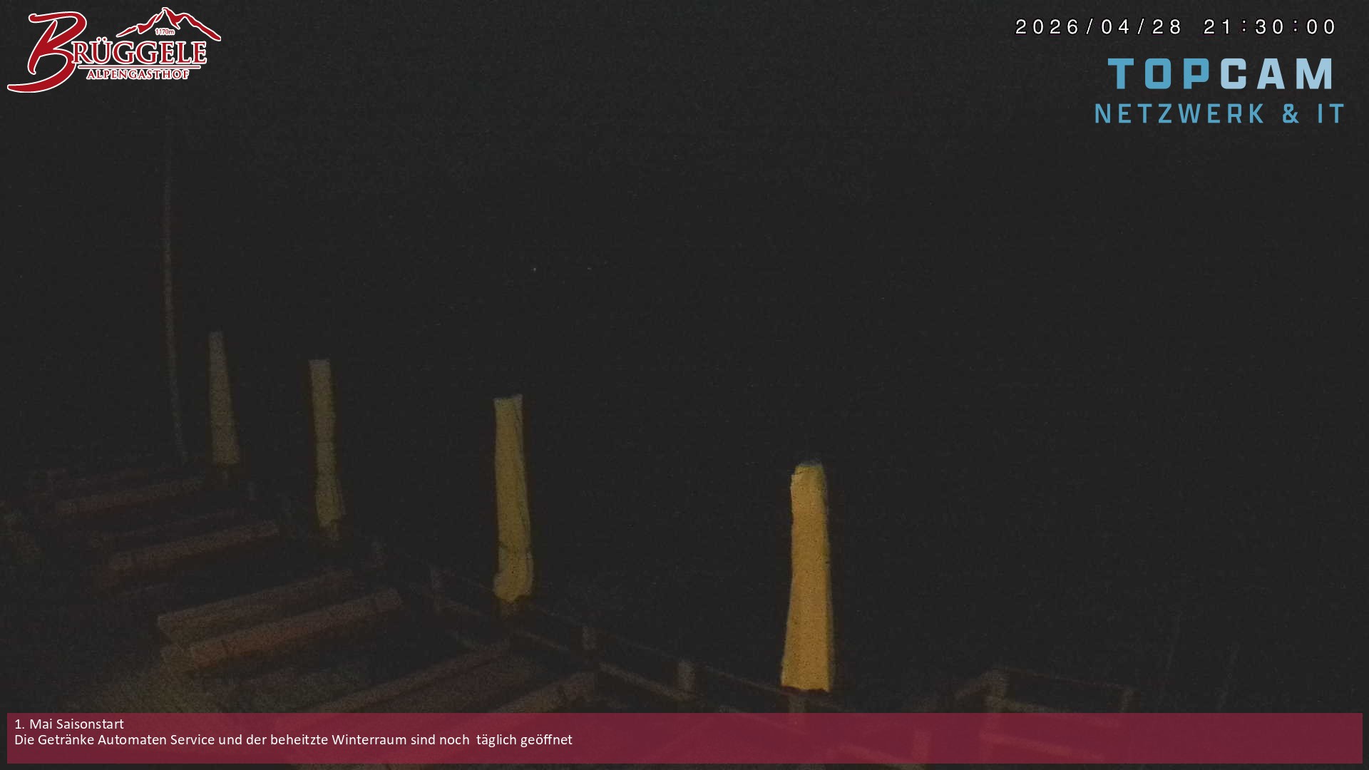 Archiv Foto Webcam Alberschwende, Alpengasthof Brüggele