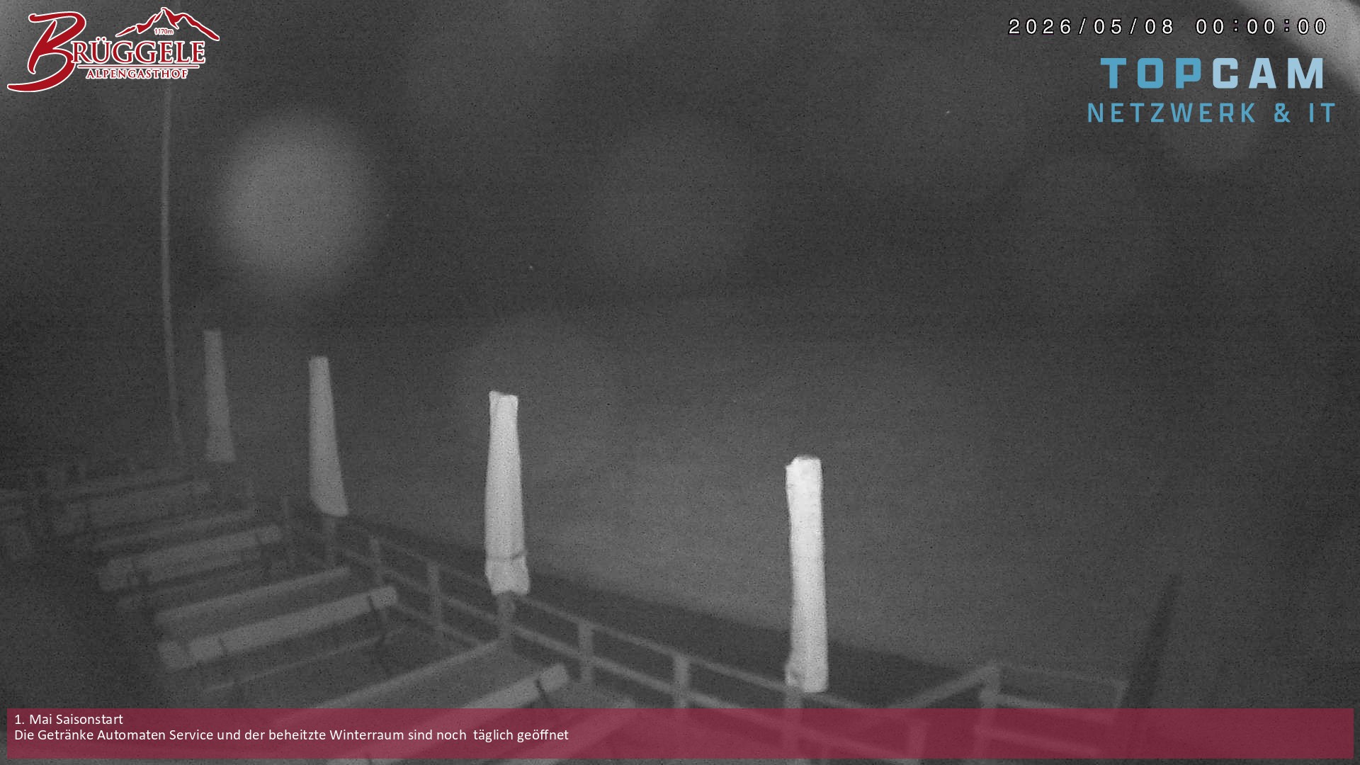 Archiv Foto Webcam Alberschwende, Alpengasthof Brüggele