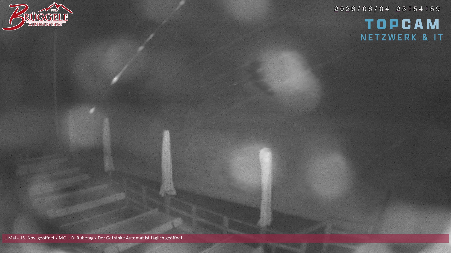 Archiv Foto Webcam Alberschwende, Alpengasthof Brüggele