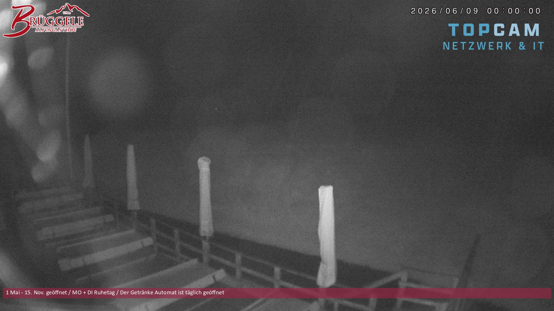Archiv Foto Webcam Alberschwende, Alpengasthof Brüggele