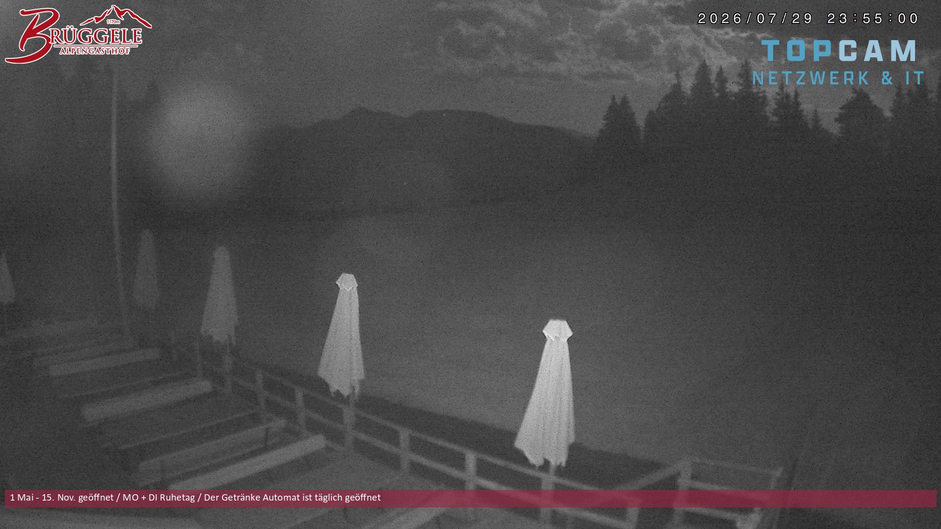 Archiv Foto Webcam Alberschwende, Alpengasthof Brüggele