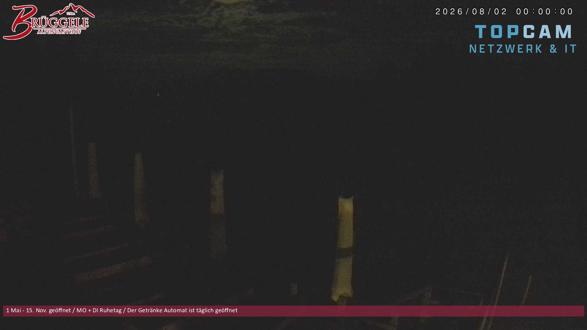 Archiv Foto Webcam Alberschwende, Alpengasthof Brüggele