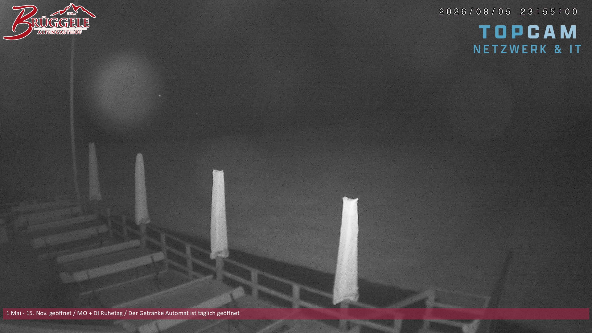 Archiv Foto Webcam Alberschwende, Alpengasthof Brüggele