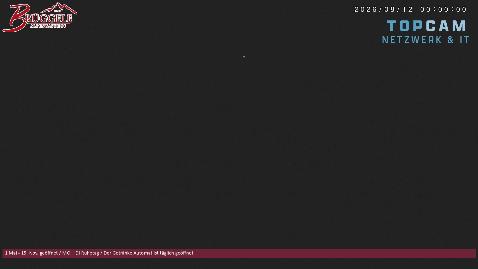 Archiv Foto Webcam Alberschwende, Alpengasthof Brüggele