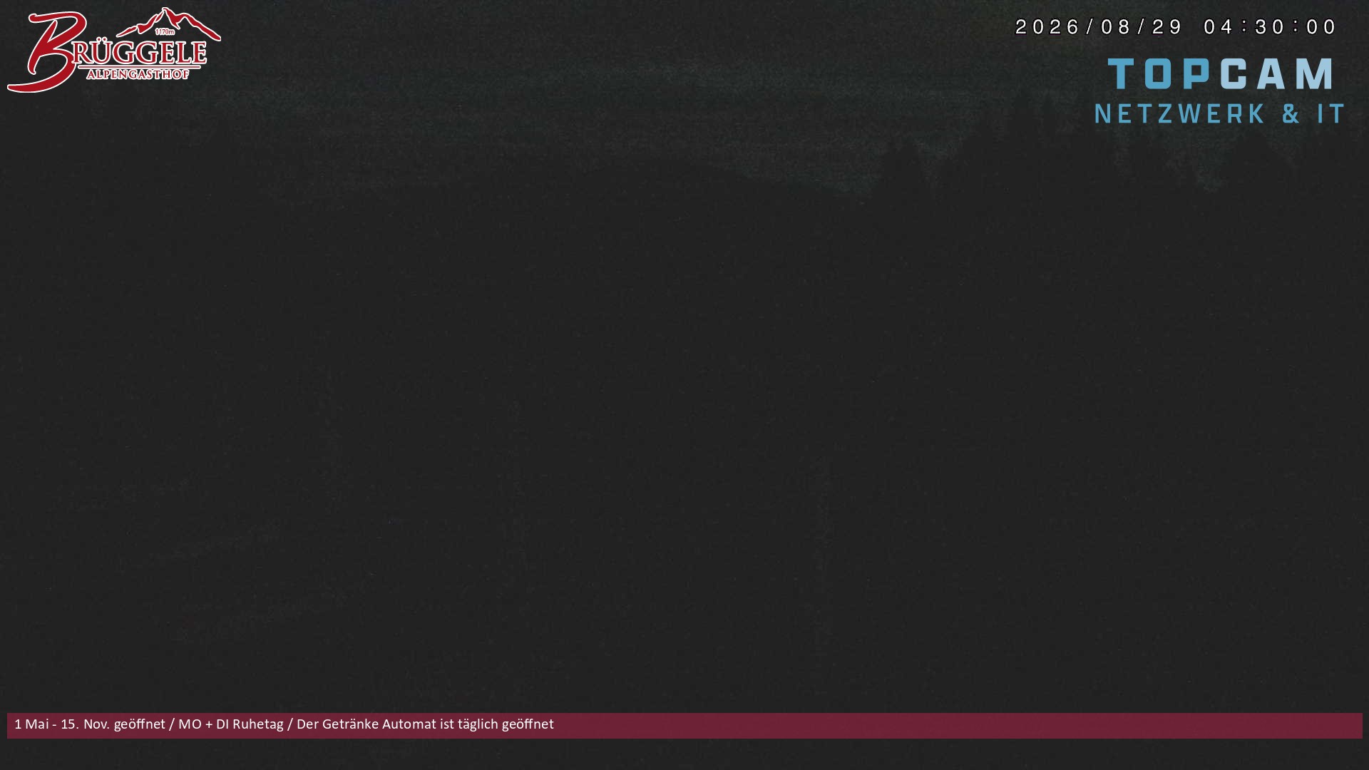 Archiv Foto Webcam Alberschwende, Alpengasthof Brüggele