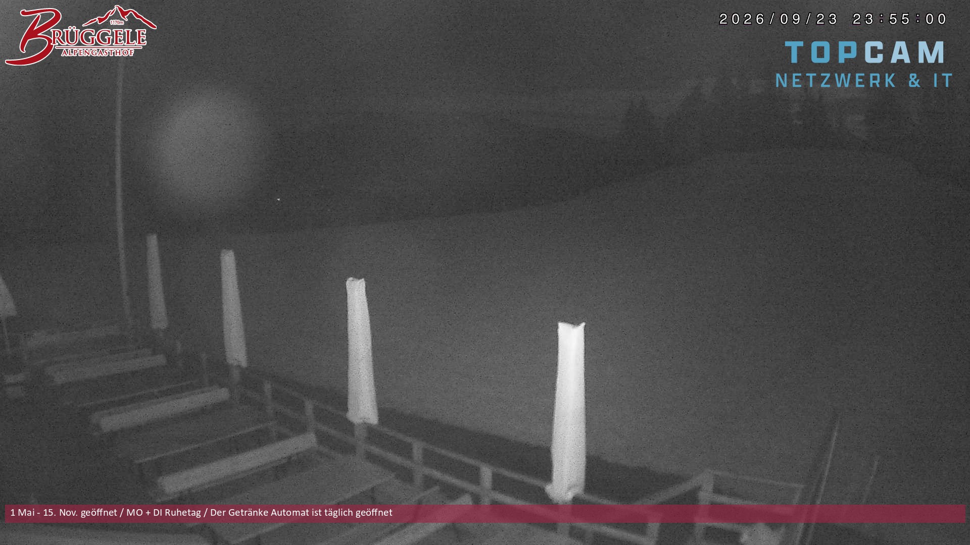 Archiv Foto Webcam Alberschwende, Alpengasthof Brüggele