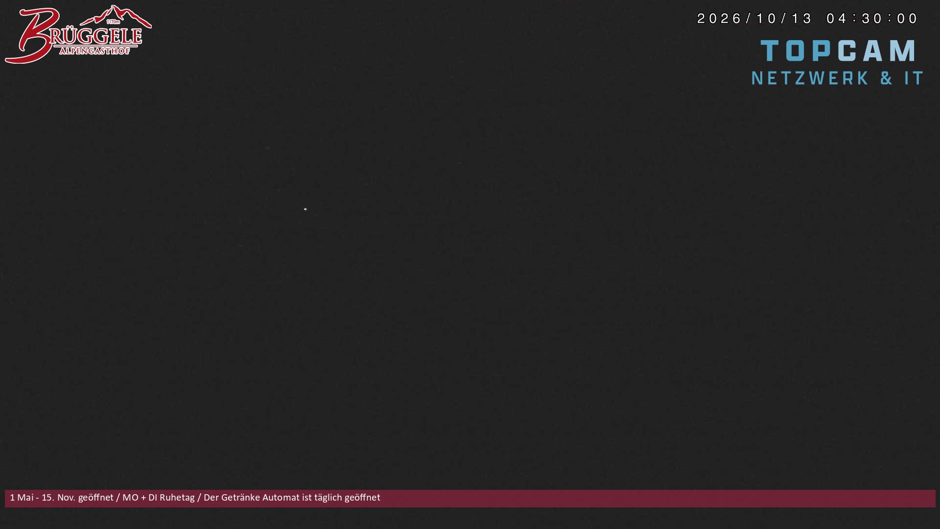 Archiv Foto Webcam Alberschwende, Alpengasthof Brüggele