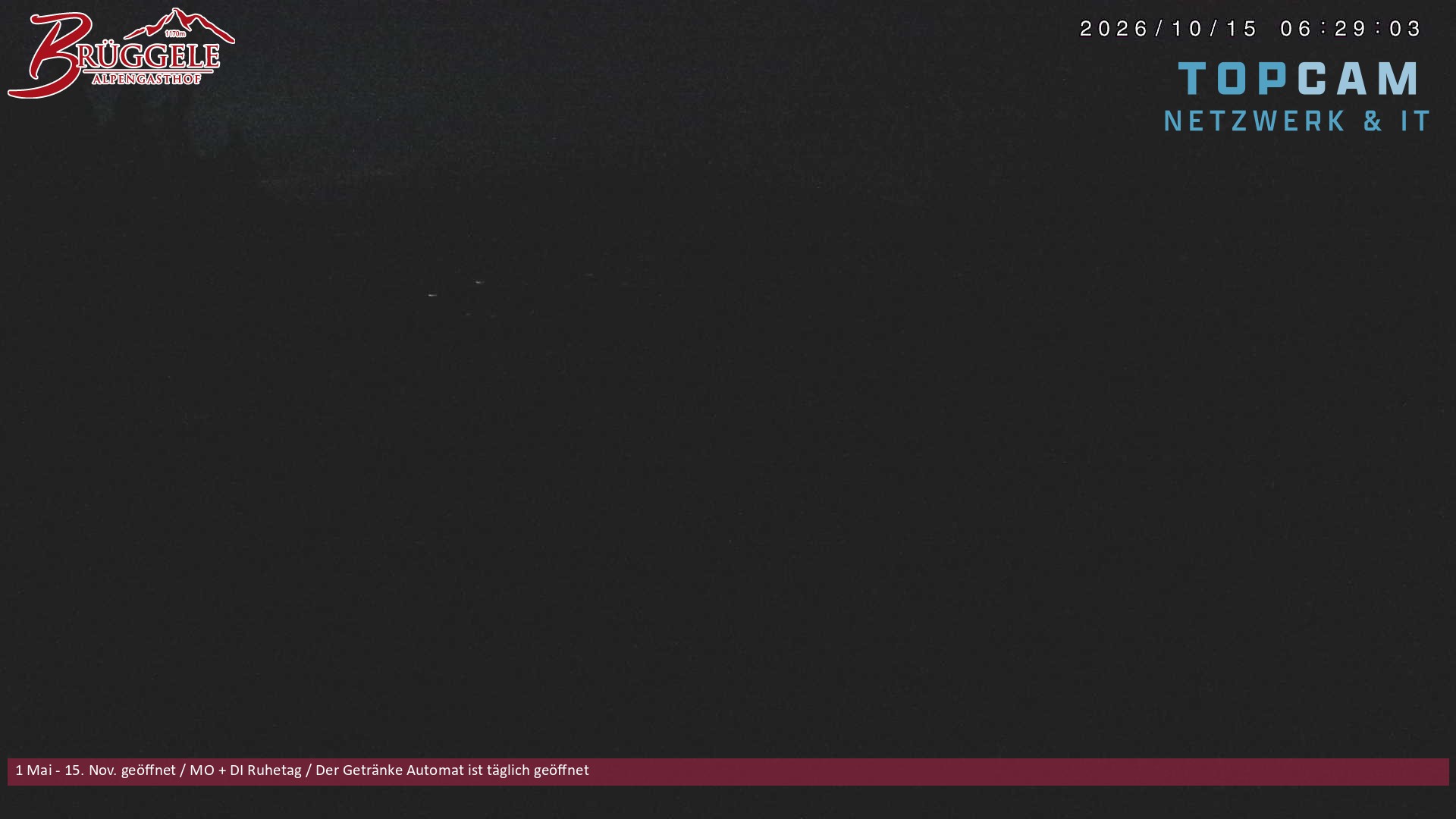 Archiv Foto Webcam Alberschwende, Alpengasthof Brüggele