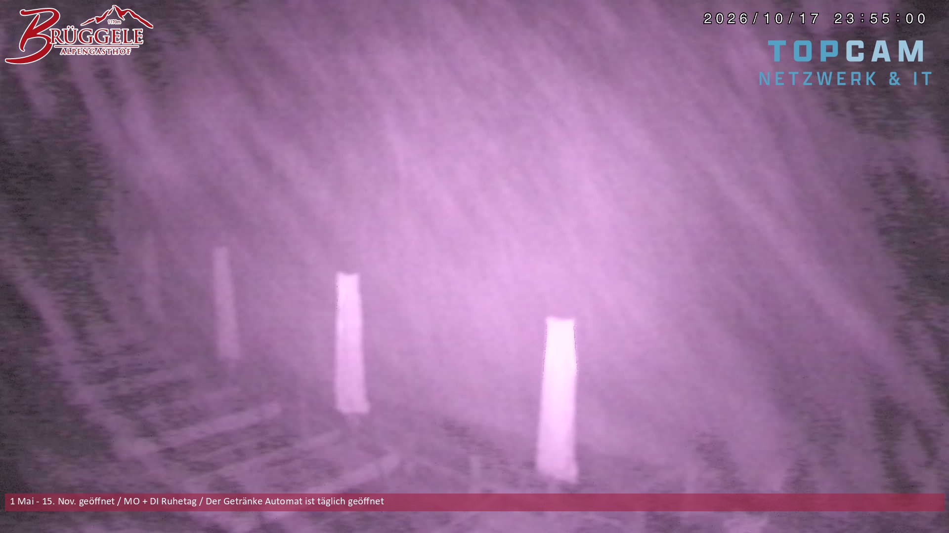 Archiv Foto Webcam Alberschwende, Alpengasthof Brüggele