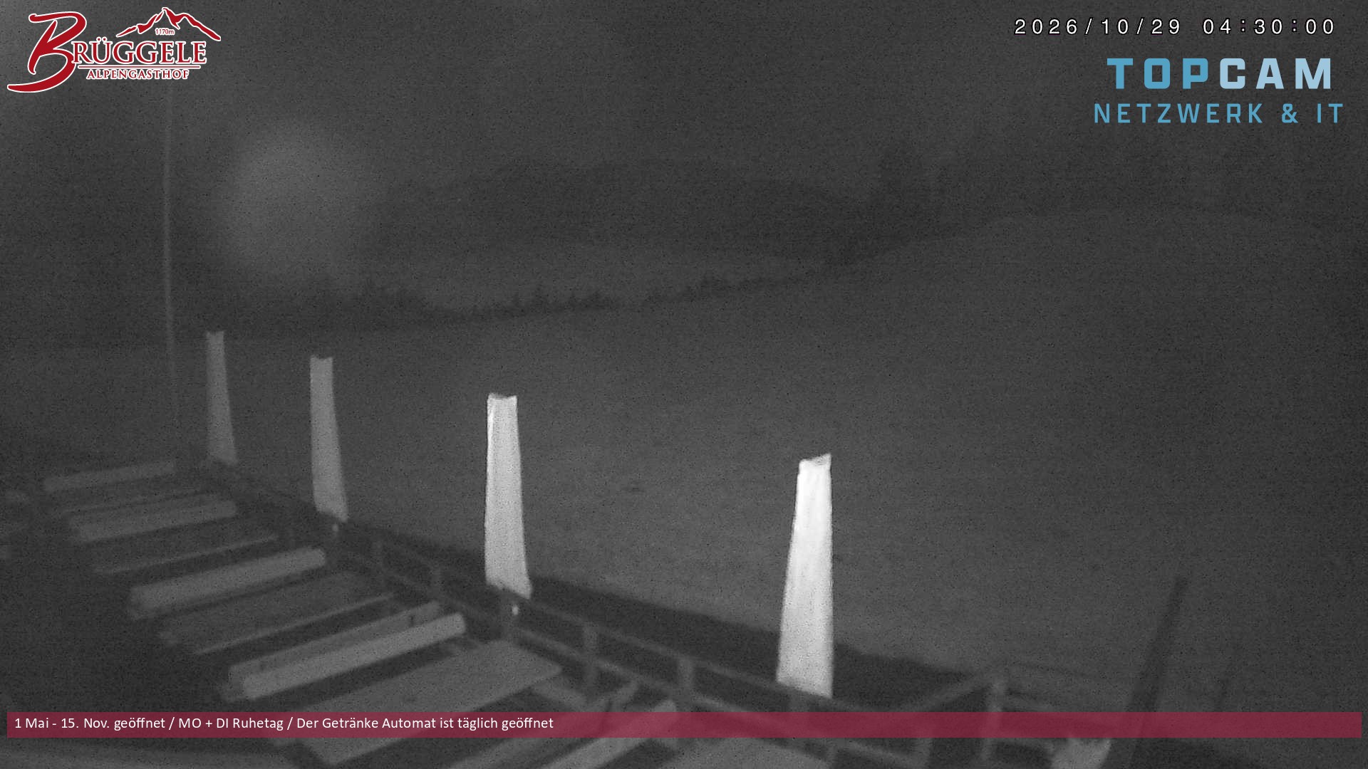 Archiv Foto Webcam Alberschwende, Alpengasthof Brüggele