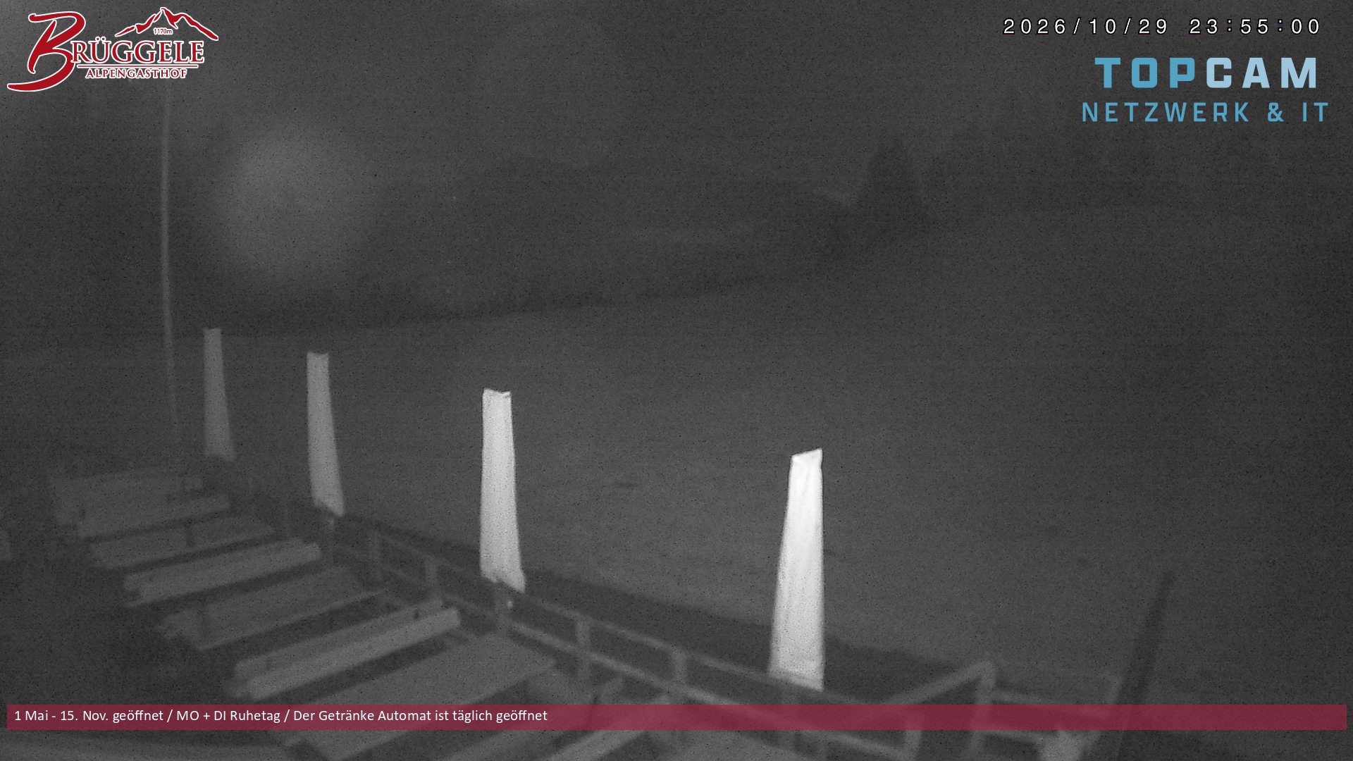 Archiv Foto Webcam Alberschwende, Alpengasthof Brüggele
