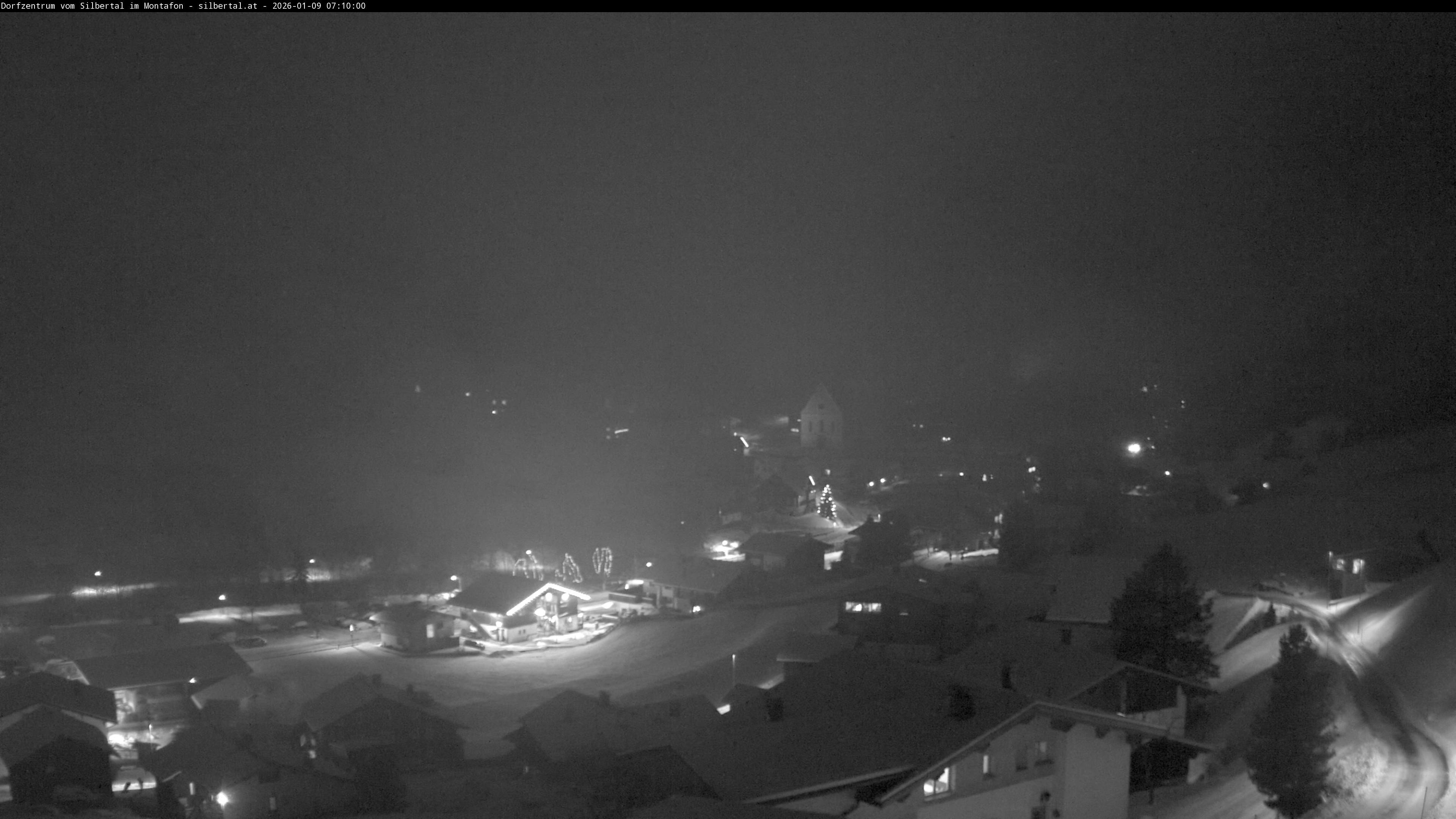 Archiv Foto Webcam Blick auf Silbertal, Vorarlberg