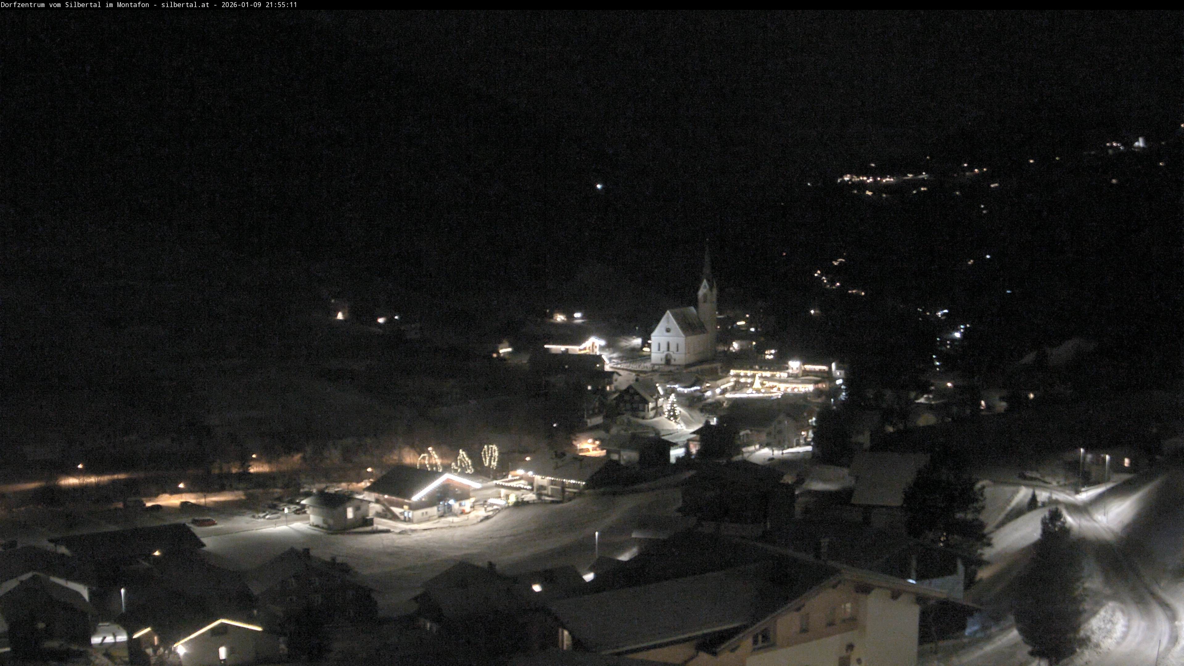 Archiv Foto Webcam Blick auf Silbertal, Vorarlberg