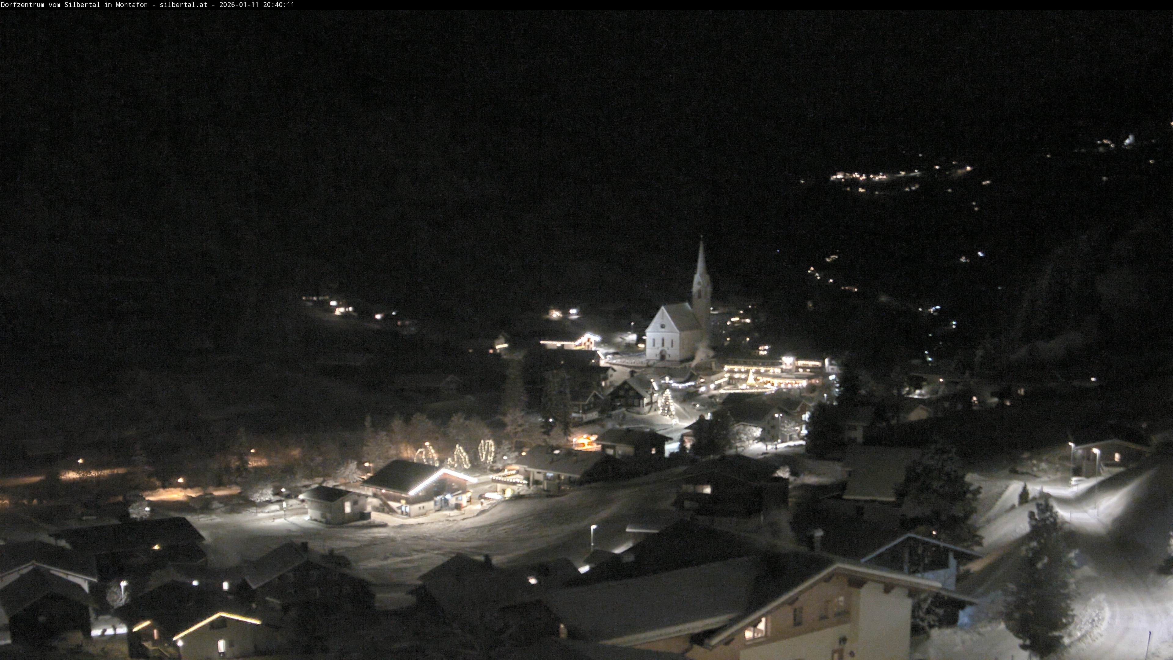 Archiv Foto Webcam Blick auf Silbertal, Vorarlberg