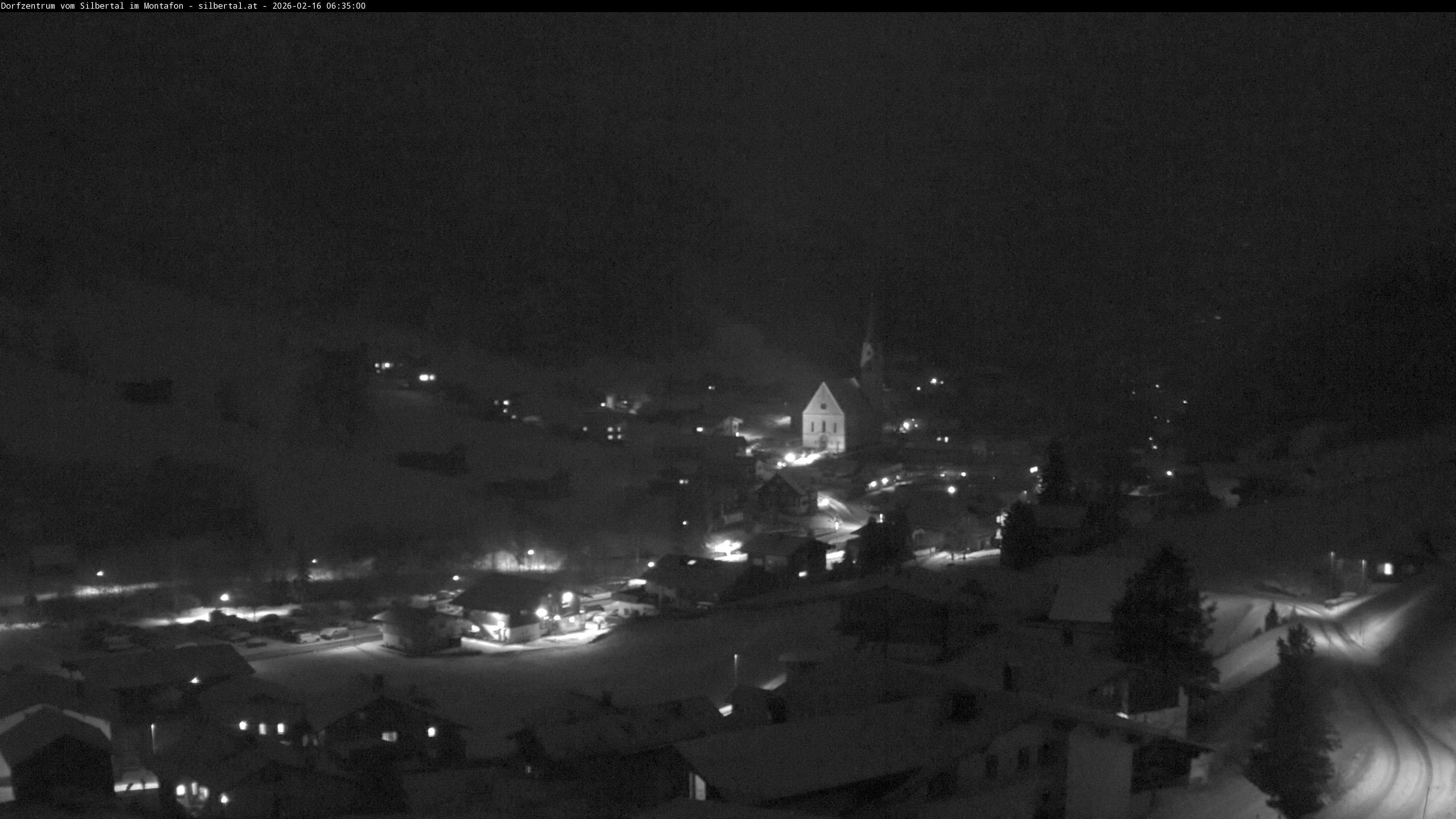 Archiv Foto Webcam Blick auf Silbertal, Vorarlberg